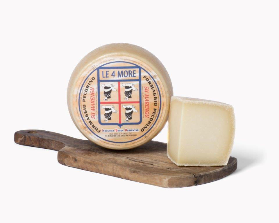 pecorino sardo su marengu - caseificio le 4 more I.S.A. S.r.l.